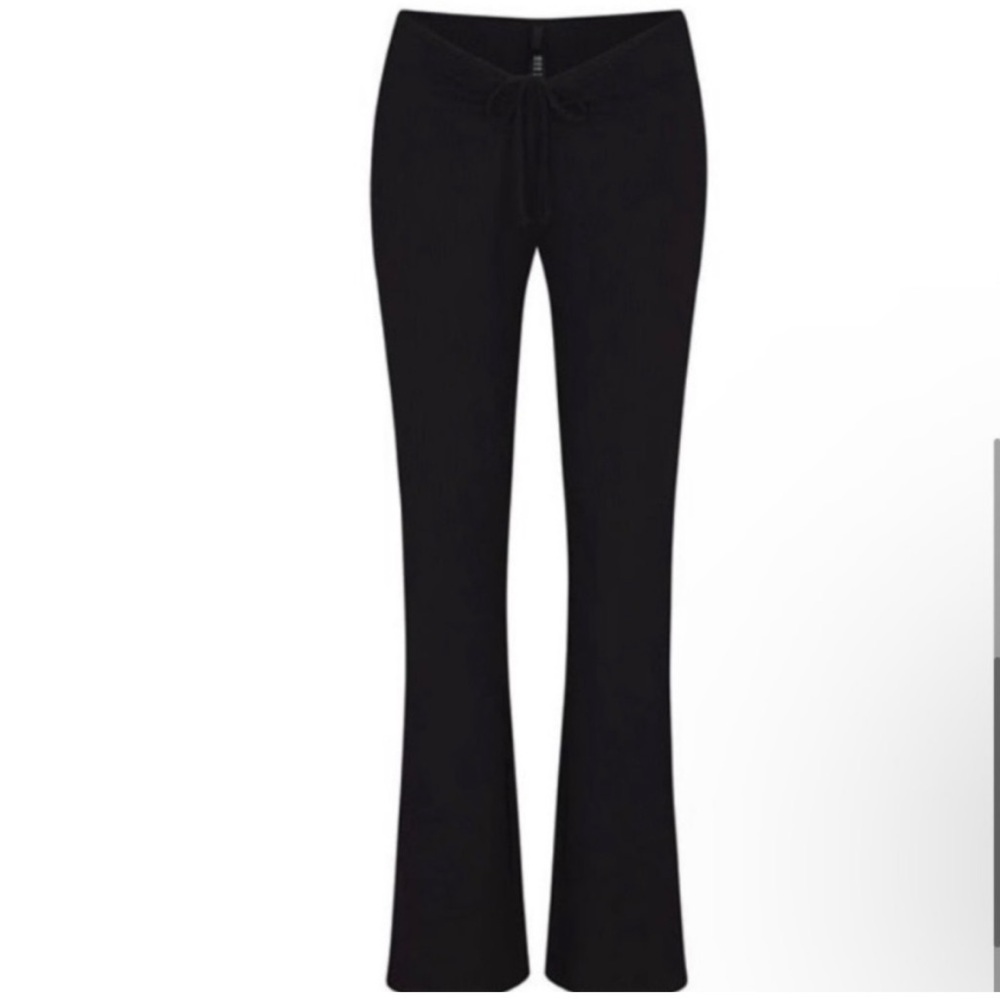 NWT Skims Soft Lounge Cinch Pant Medium black - Picture 4 of 6